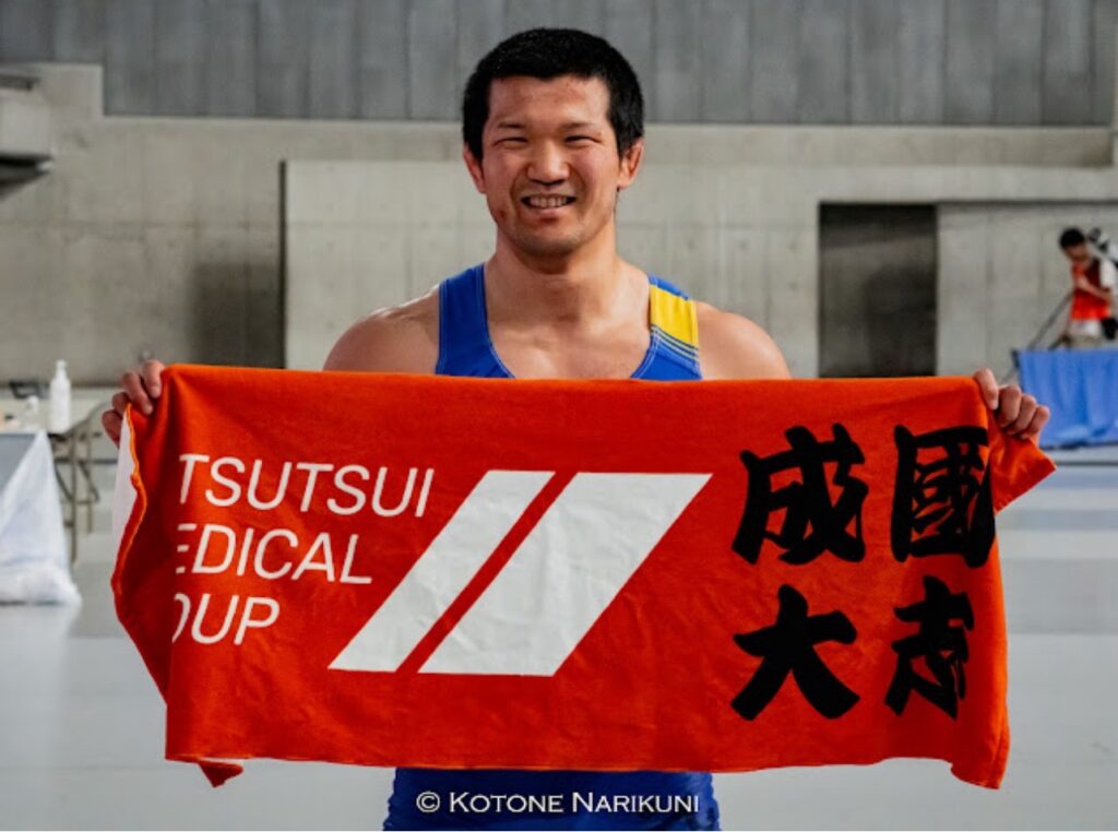 成國大志選手_2025年明治杯全日本選抜選手権 男子グレコローマン72kg級優勝